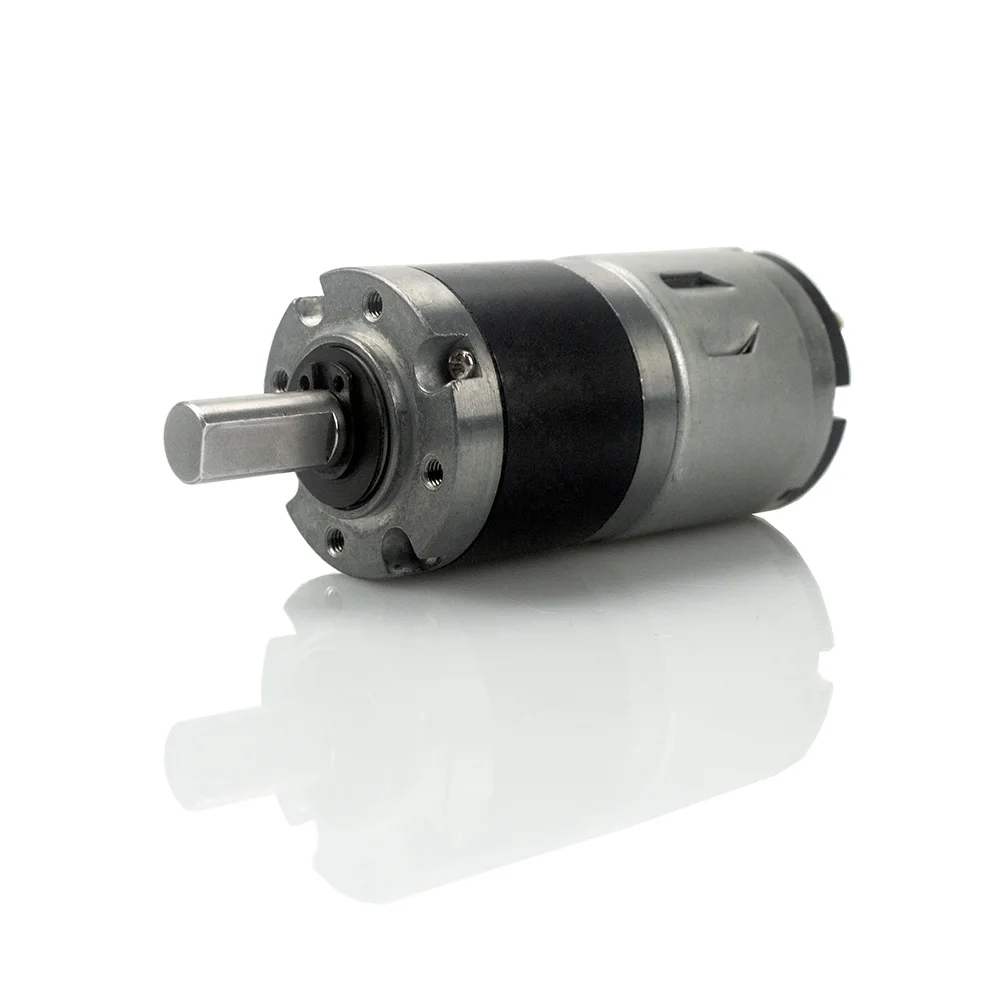 Coppia Elevata Lunga Durata Metallo A Basso Rumore 32Mm Diametro Dc 12V 24V Micro Motoriduttore Epicicloidale