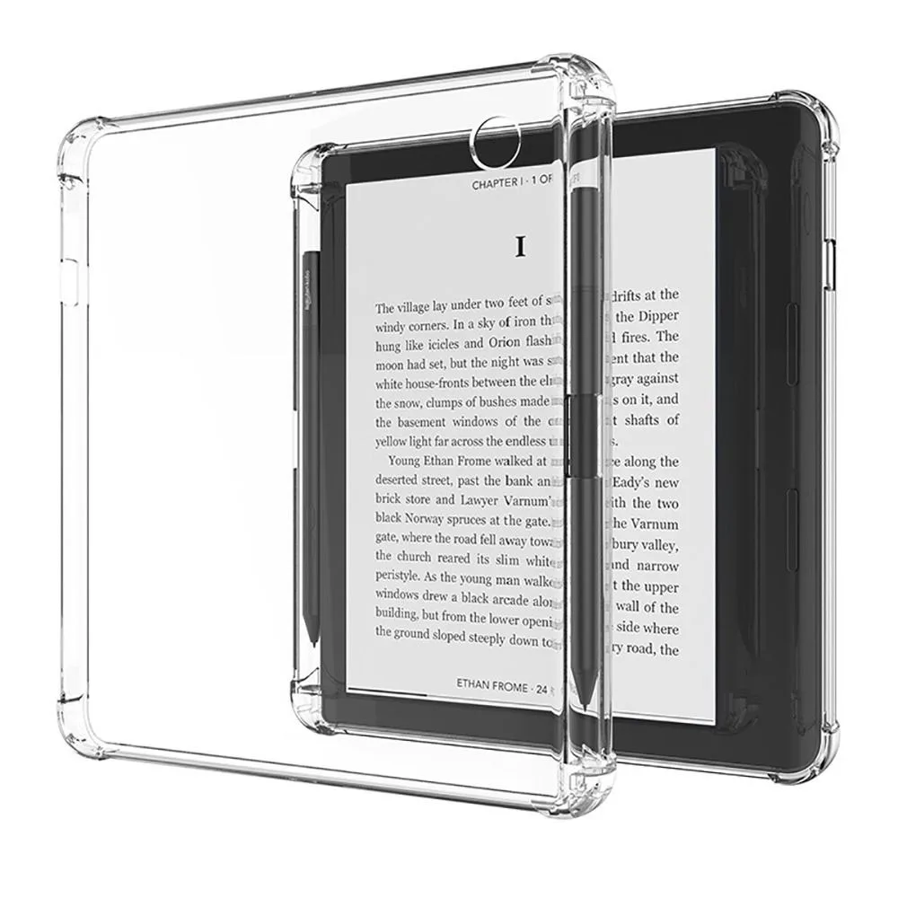 Transparent Soft TPU e-Reader Protective Case Cover