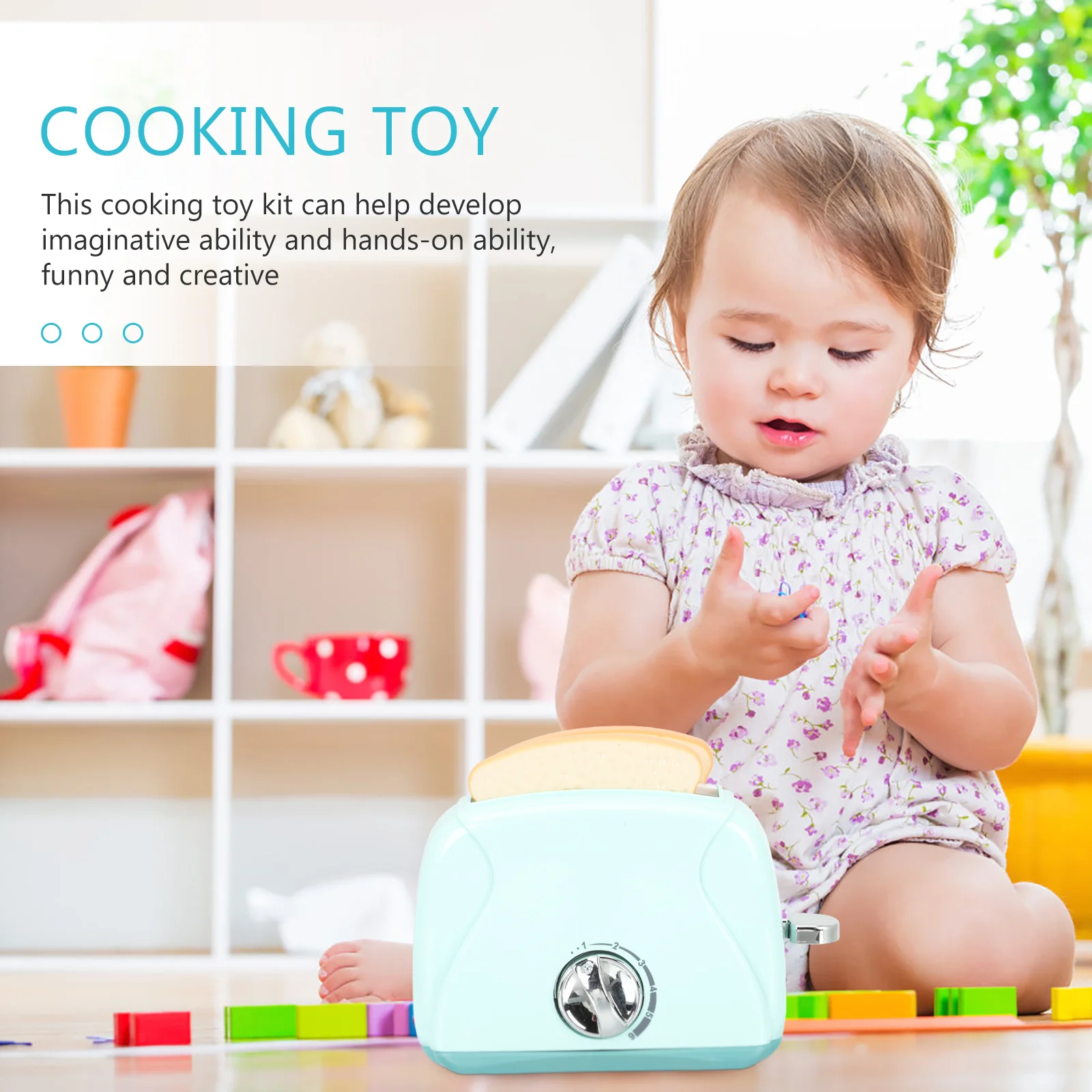 Plastic Bread Machine Toy Kids Play Kitchen Accessories Cooking Toys Pretend Play Mini Craft Decorative Gifts Birthday Gift Toy