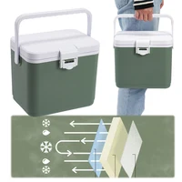 4.5L Insulated Portable Cooler with Handle Camping Car Refrigerator Heat Preservation Mini Freezer Fridge for Camping Tailgating 3