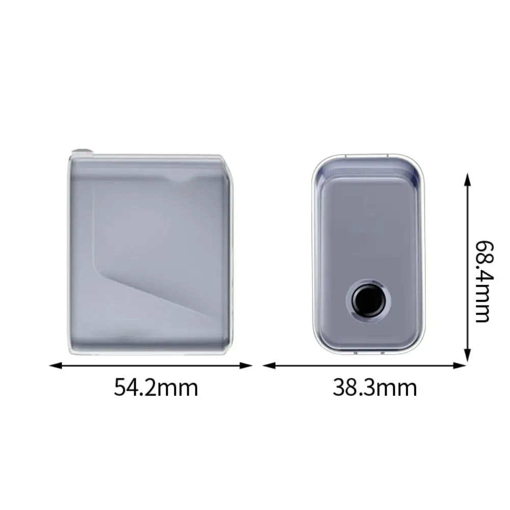 충격 방지 보호 충전기 커버 낙하 방지 투명 소프트 충전기 케이스 Anker Prime Charger 160W 3-포트용 소형 방진