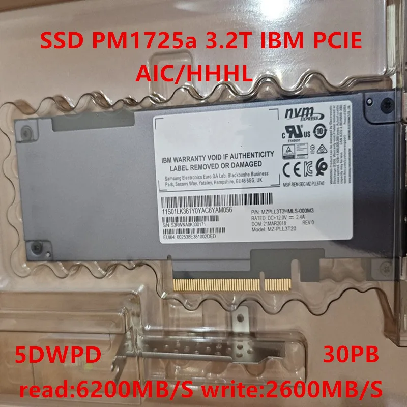 Samsung SSD PM1725B PM1735 1.6TB 3.2TB PCIe 4.0 x8 PCIe 3.0 x8 AIC