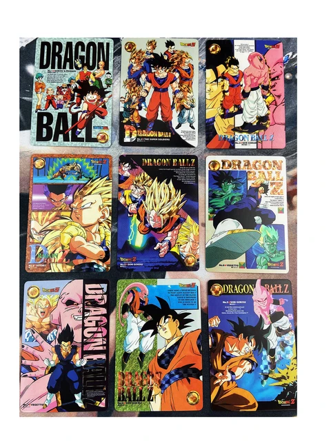 18pcs/set Dragon Ball Z Jumbo Adventure Stories Super Saiyan Goku