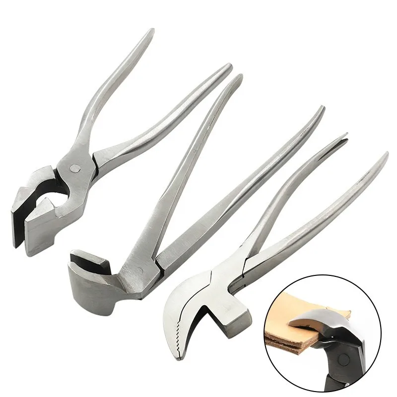 Leather Edge Adjustment Press Flatten Pliers For Handbag Leather Bag Making DIY Tools
