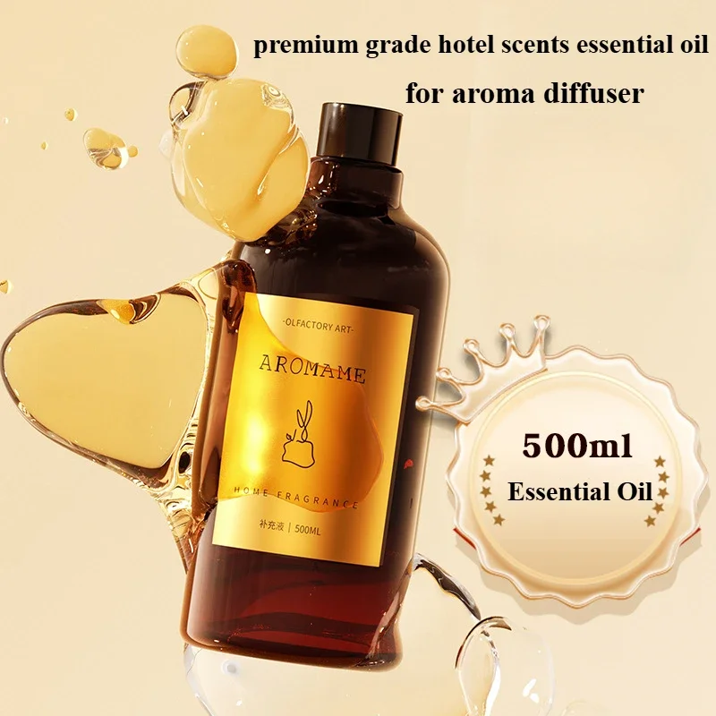 Luxury Hotel Scents Eseential Oil for Aroma Diffuser Machine,Reed Diffuser ,Plug-in Diffuser,Premium Grade Essential Oils 500ml