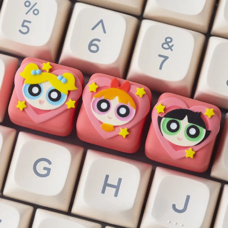 パワーパフガールズKEYCAPS 単品販売)『パワーパフガールズ』キーキャップ – SOOTANG HOBBY