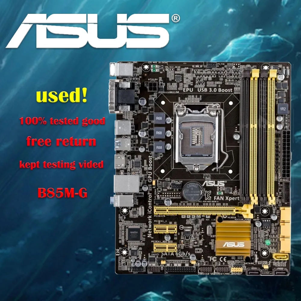 Gigabyte B85M-D3H + Intel Core i5 4690 3.5GHz (Gebraucht) in Frick für CHF 29 - mit Lieferung Gigabyte B85M-D3H + Intel Core i5 4690 3.5GHz (Gebraucht) in Frick für CHF 29 - mit Lieferung