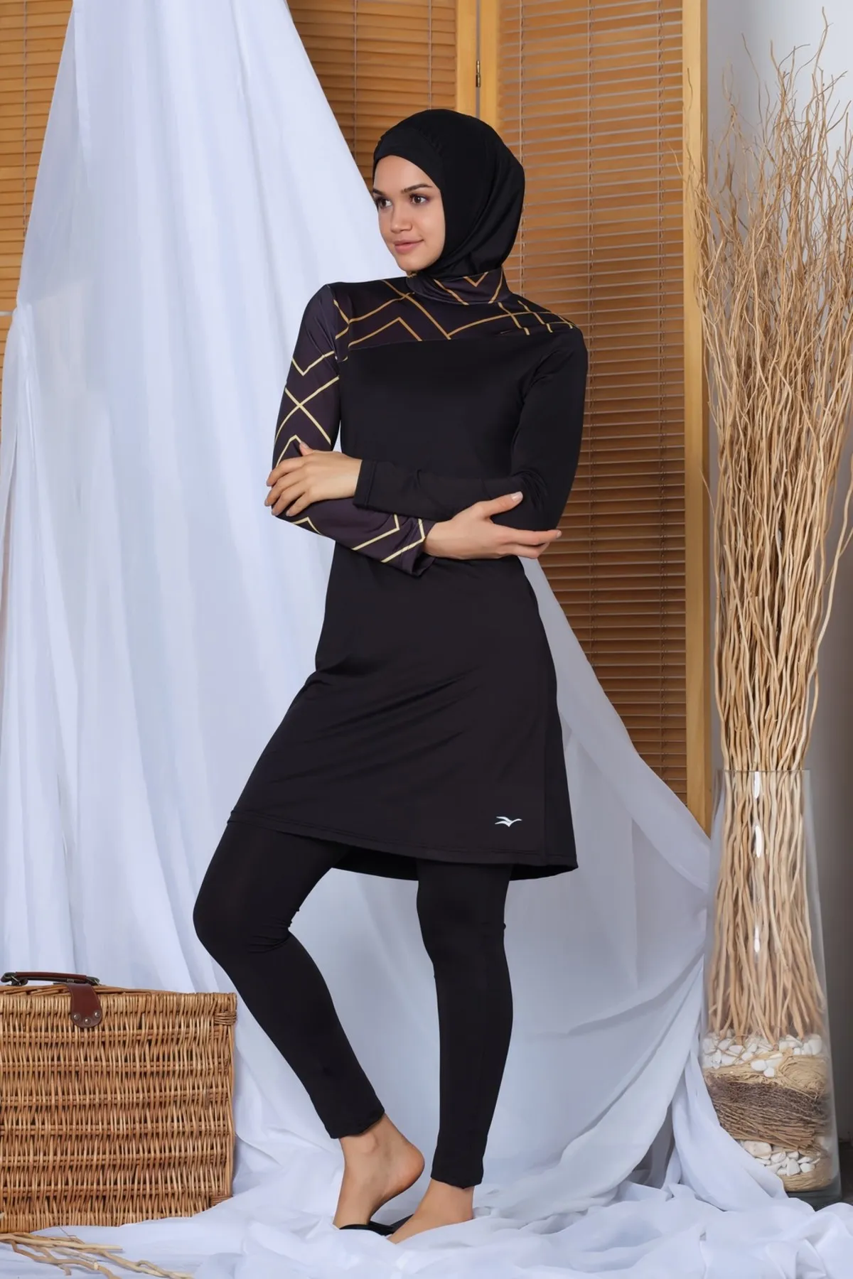 Женские колготки с длинным рукавом и лазерной гравировкой купальный костюм