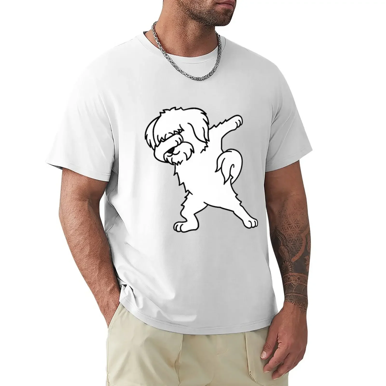 

Dabbing Coton De Tulear Dab Dance Dog T-Shirt sports fans cute clothes quick-drying mens t shirt graphic