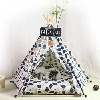 Portable Pet Teepee Tent 1