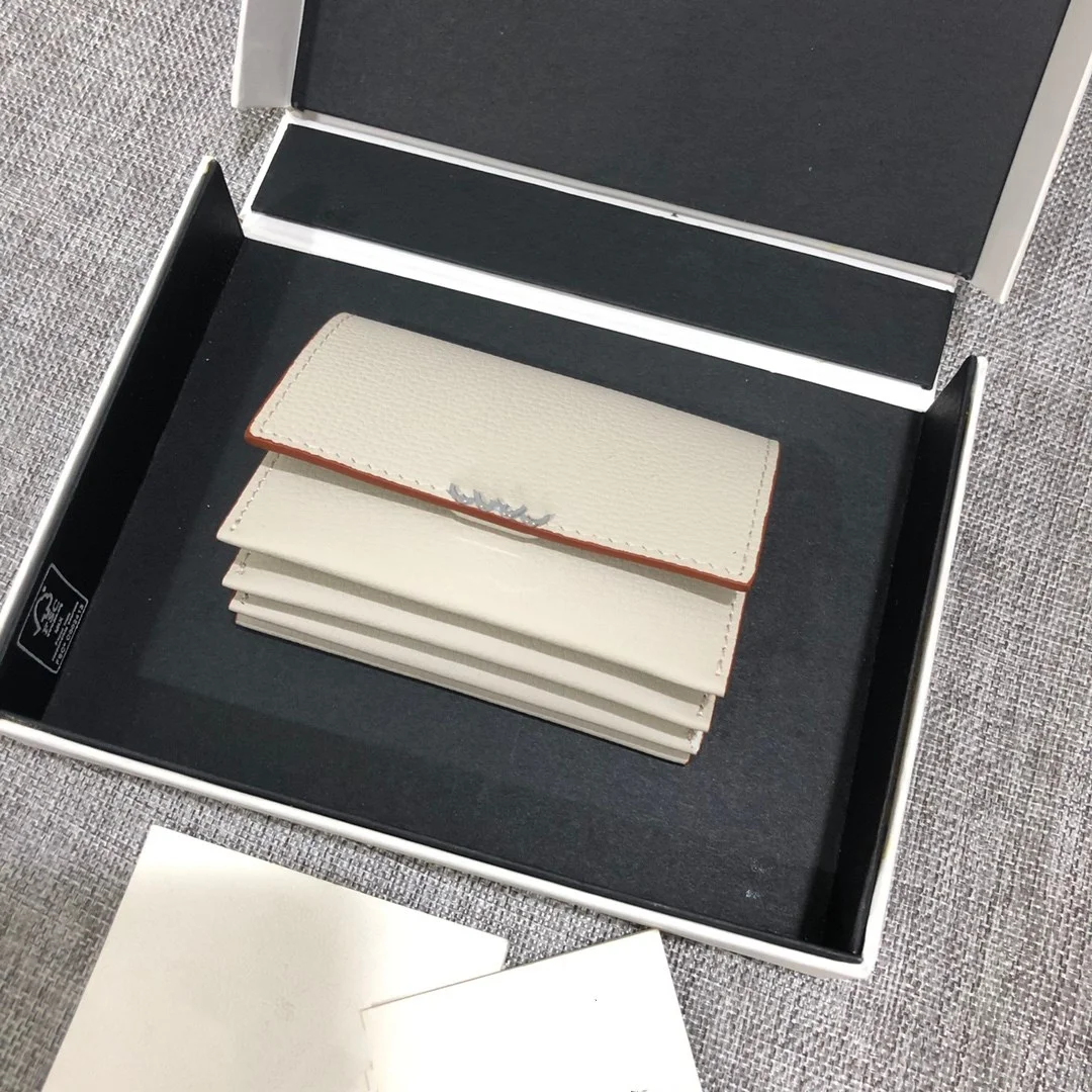 새로운 패션 클래식 오르간 카드 가방, 여성용 조약돌 버클, 다층 카드 위치 가죽, 여성용 신용 지갑 지갑
