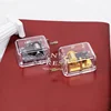 Music Box Mini Hand Crank Musical Box Collectibles Unique Best Gifts for Birthday Christmas Wedding Mother's Day 2