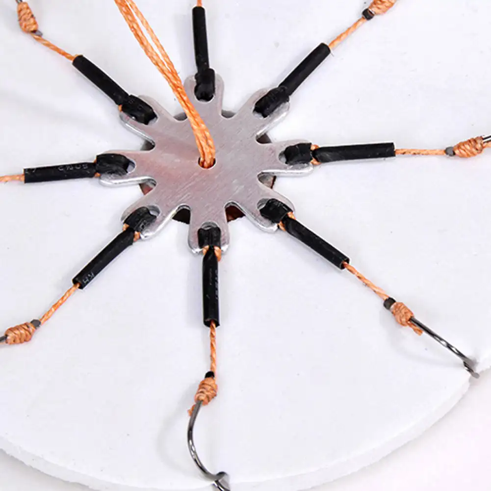 Turn-over Hook Durable Wild Fishing Accessories 8/12 Steel Claw Hook Anti-plate Hook Sharp Hook Fishing Gear Plate Hook