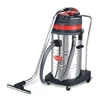 3000W 3 Motor 80L Red Colour Industrial Wet And Dry Vacuum Cleaner For Car Washing Factory Warehouse Heavy Dust 3