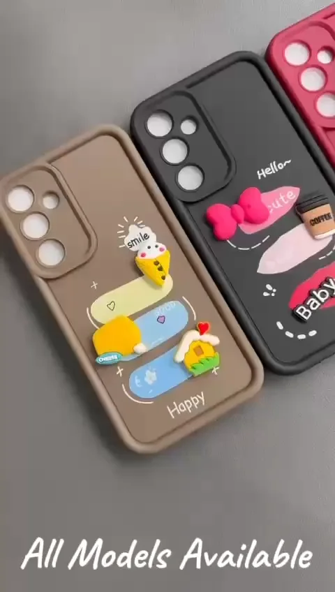 Infinix Hot 40 / Hot 40 Pro Girls Back Cover - Luxerey Back Cover - Creative Lovely 3D Doll -Infinix Hot 40 / Hot 40 Pro Doll's Case