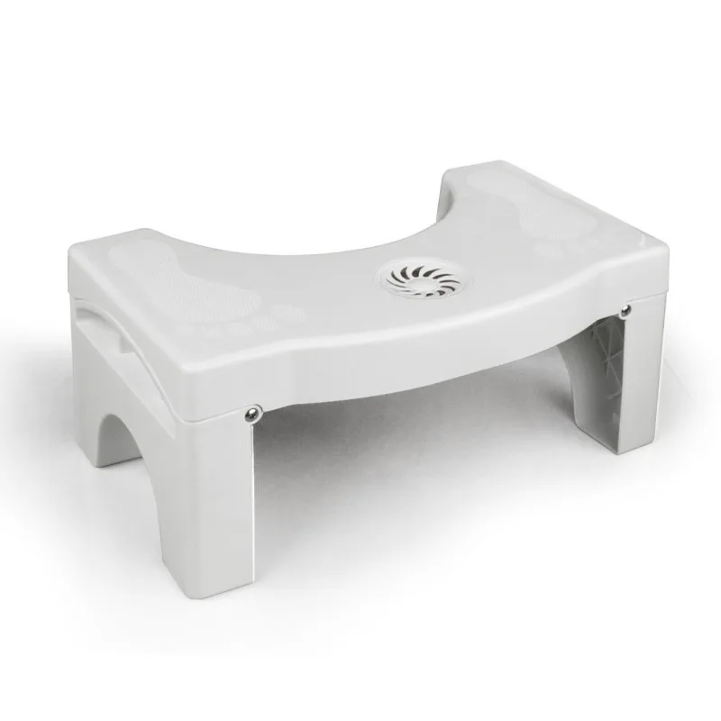 

Bathroom Anti Constipation For Kids Foldable Plastic Footstool Squatting Stool Toilet dropshipping (no air freshener)