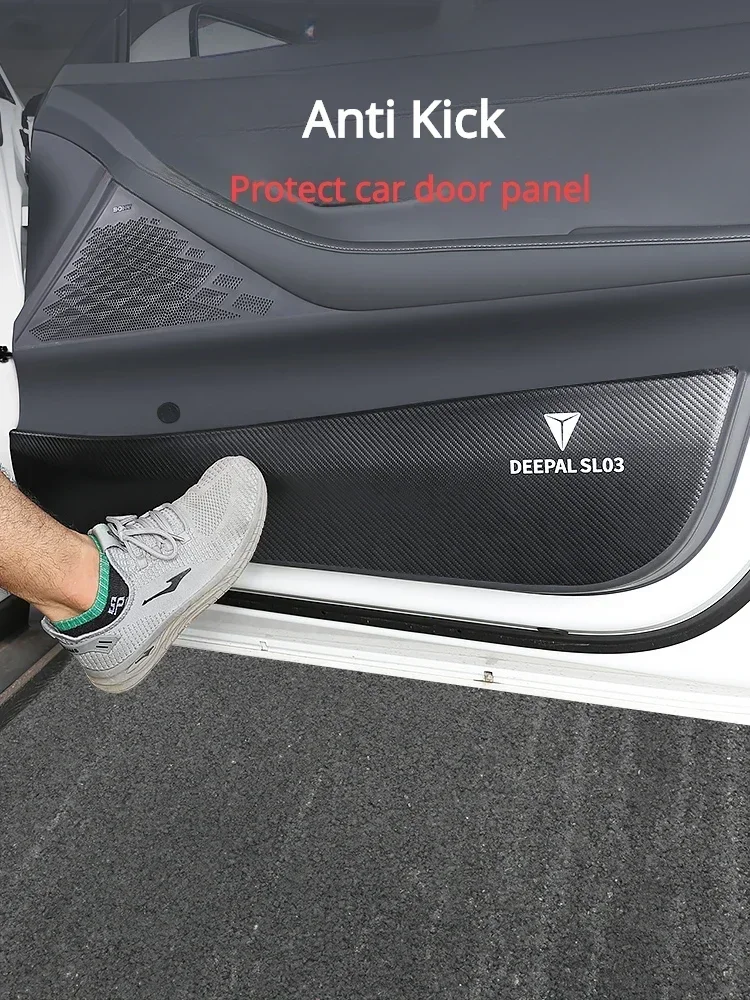 For Changan Deepal SL03 -23 Car Anti-dirt Pad Seat Covers Back Protectors For Children Kick Mats Organizer Against Mud Dirt