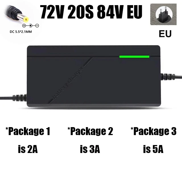 Universal Smart Fast Charging Plug Charger for Lithium Li-ion Battery Packs