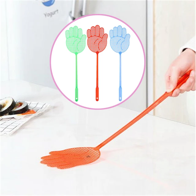 Fly Swatter Home Long Handy Flyswatter Flapper Rovargyilkos Rovar Gyilkos Otthoni Konyha Kiegészítők Véletlenszerű Színű Légy
