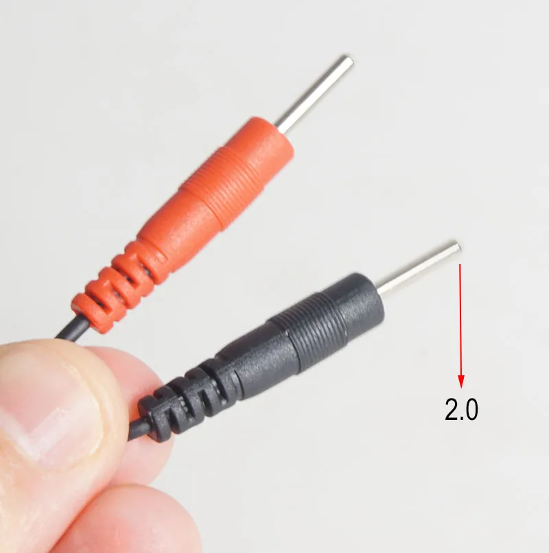 DC2.35 Electro Shock Lead Wire Cable Adapters,Estim E stim Sex Toys,Electroshock,Electrosex,BDSM Electric Shocker Stimulation