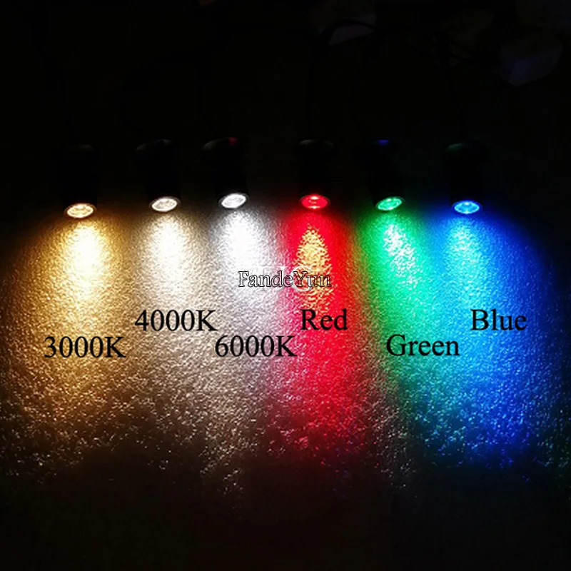 LED Downlight 1W 3W LED Recessed Cabinet Mini Spot Light AC85-265V DC12V Jewelry Show Include Led Driver 4000K