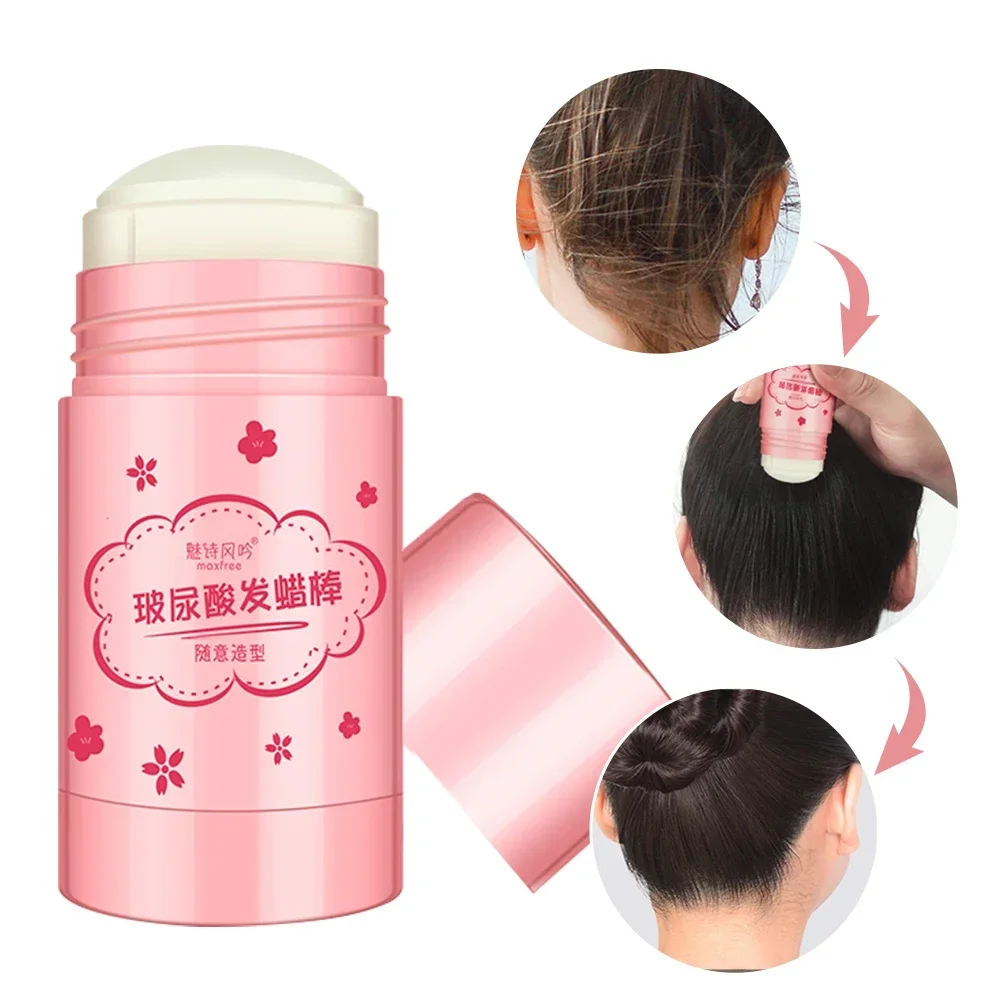 

40g Hair Waxes Stick Cream Hair Wax Stick Prevent Frizz Arrange Loose Smooth Fast Styling Nourish Hair Natural Plant Non Greasy