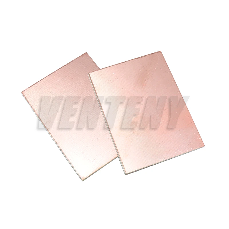 5개 FR4 PCB 7x10cm 7*10 7*10CM 단면 구리 도금판 DIY PCB 키트 라미네이트 회로 기판
