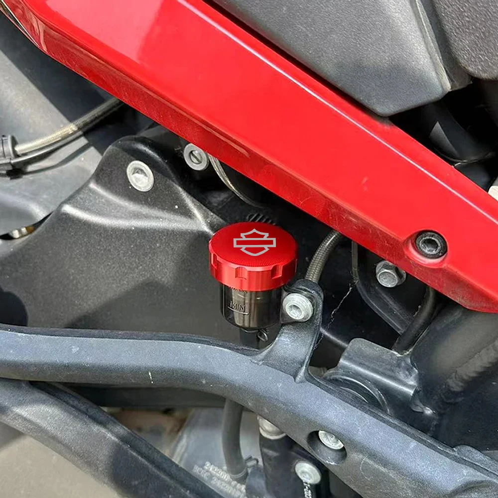 Harley Pan America Special Motorcycle Brake Fluid Reservoir and Valve Caps Accessories