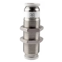 1PCS Pneumatic One-way Through Panel Non Return Check Valve SPM  4mm 6mm 8mm 10mm 12mm Push In Quick Connect  Air Hose Fitting 6