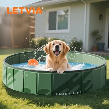 Foldable Dog Pool Tub 1