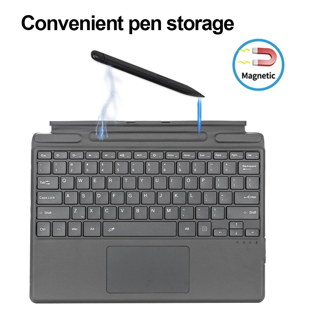 Backlit Wireless Bluetooth-compatible 5.0 Keyboard For Microsoft Surface Pro8/X/Pro9 Wireless Keyboard for Surface Pro 3/4/5/6/7