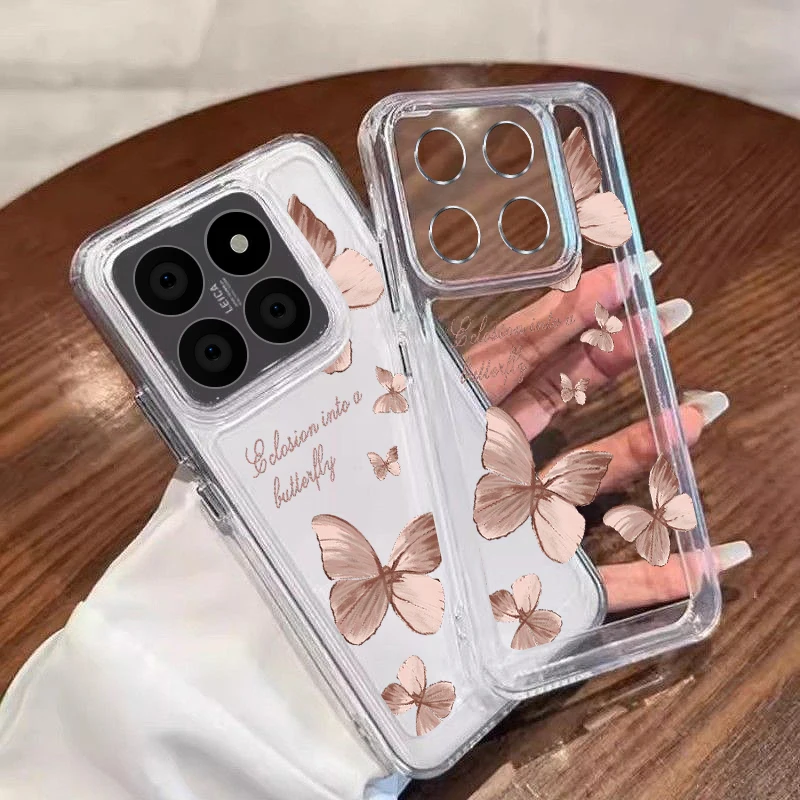 Embroidery Pattern Butterfly Phone Case Cover