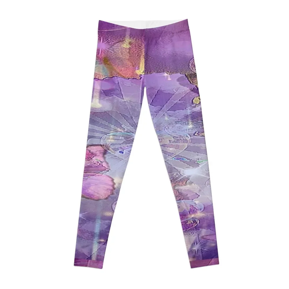 

pastel spinning design. Butterflies. Digital art Leggings push up legging Women's sports Tight fitting woman Womens Leggings