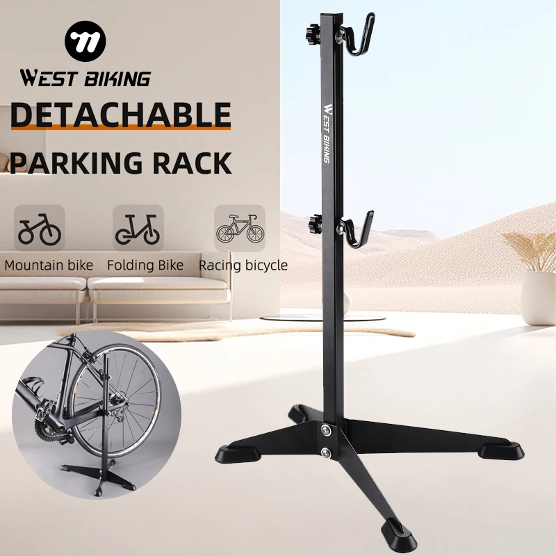 

WEST BIKING Bike Rack Holder Storage Cycling Repair MTB Bike Work lron Stand Professional Bicycle Repair Tools Display Stand