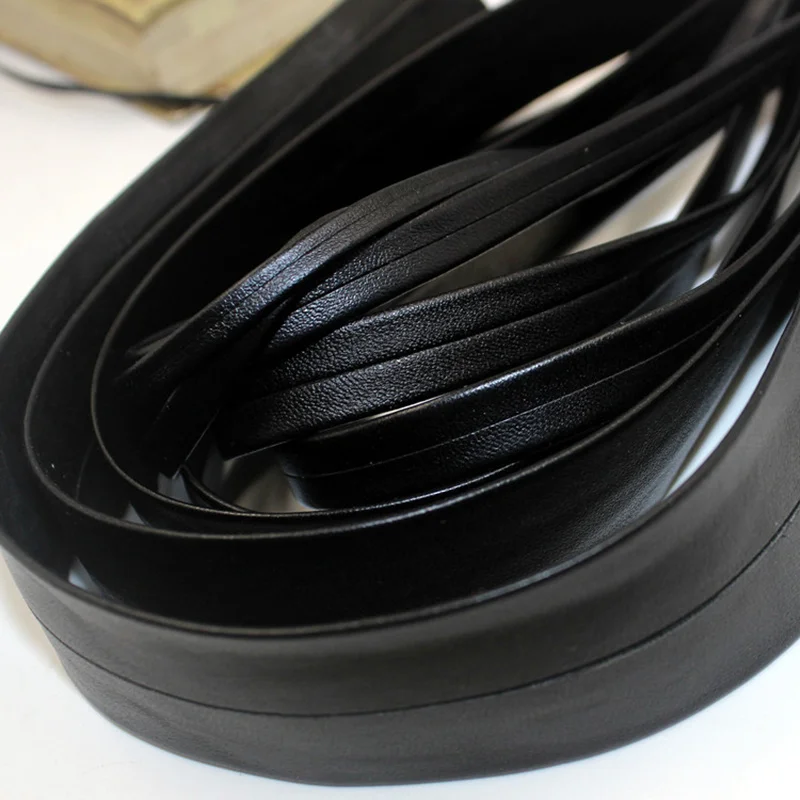 Double Fold PU Bias Binding Tape for Crafting and Sewing Projects