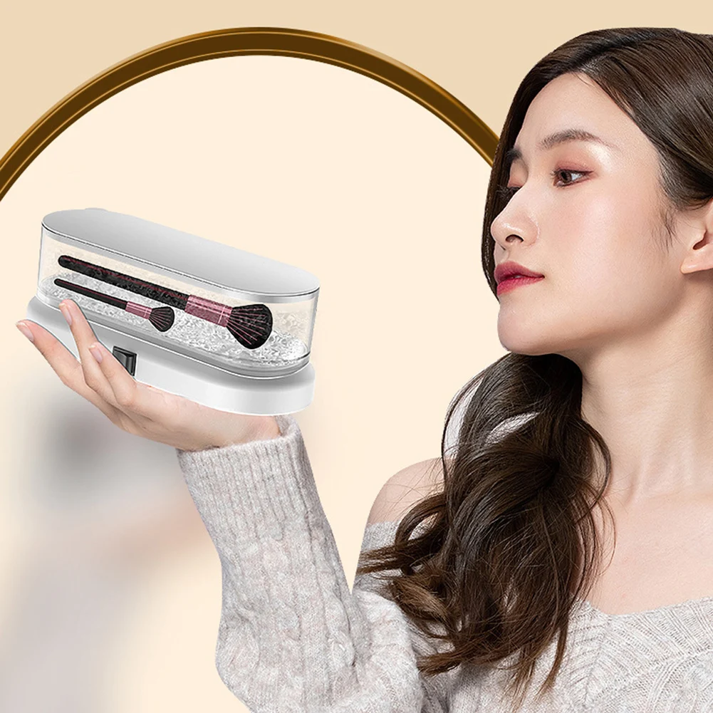 스마트 초음파 세척기, 고주파 보석 안경 손목시계 작은 링 세척 안경 시계 링