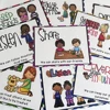 9Pcs Classroom Rules Educational Posters for Preschool Home Classroom Wall Decor Teacher Teaching Aids Montessori Learning Toys 5