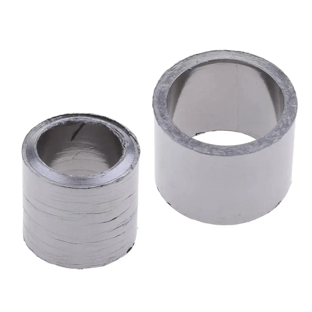 2 Packs Motorcycle / Motorcycle / Scooter Exhaust Gasket Fiber Sealing