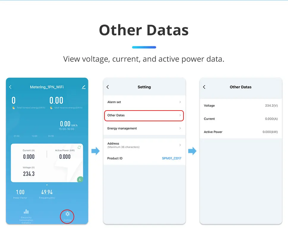 Zigbee WiFi Energy Meter Smart Power Consumption Monitor Work with Tuya Smart Li