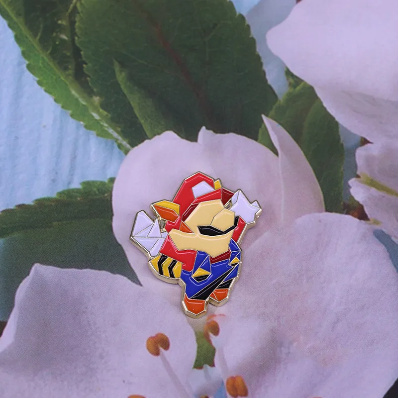 Super Mario Flying Raccoon Video Game Lapel Pin Gaming Rug