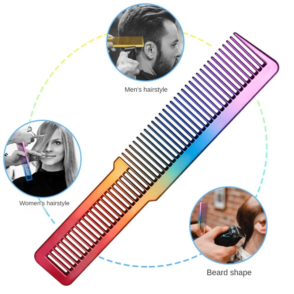 Heat Resistant Styling Tools Good Toughness High Performance Feel Comfortable Professional Hair Clipper Save Time Fading Comb