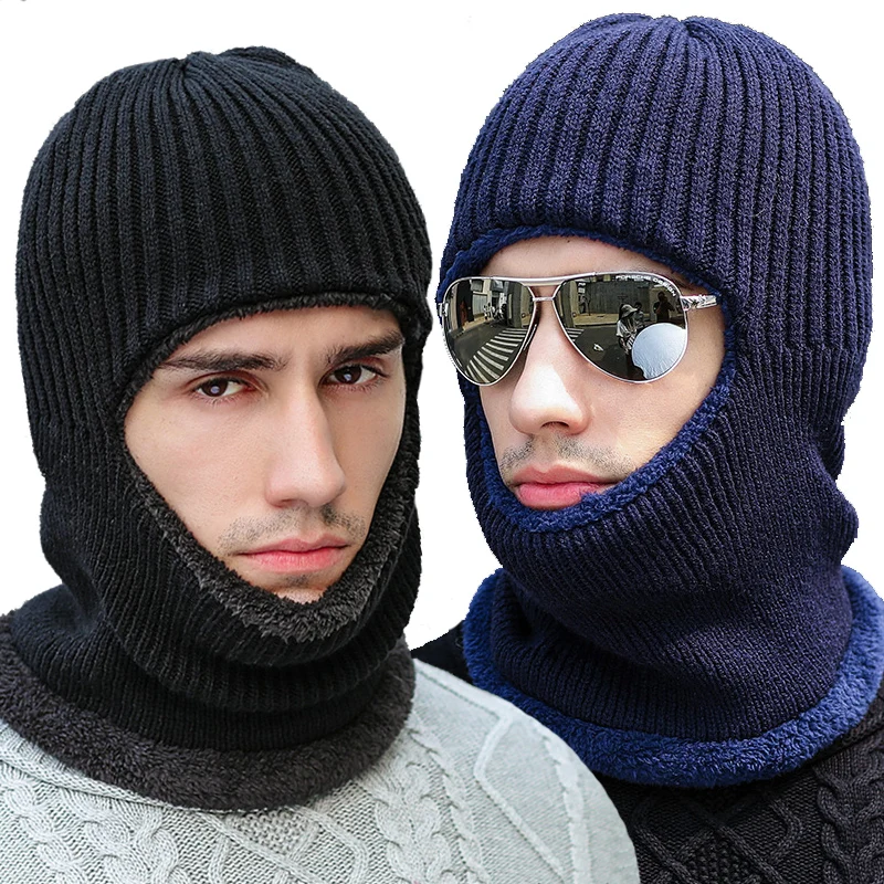 2022 Winter Beanie Hut für Männer Gestrickte Hüte Winter Kappe