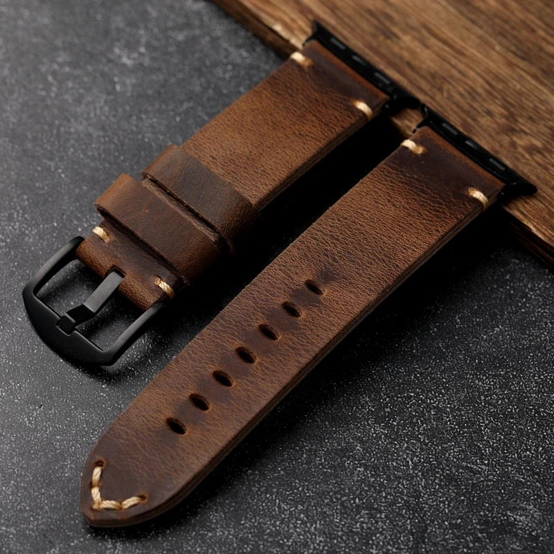 Premium High-End Italian Genuine Leather Handmade Strap Bracelet