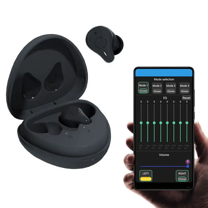 

16 Channels Hearing Aid Bluetooth Hearing Amplifier APP Programming Charge Hearing Aids Audifonos Digital Signal Sound Amplifier
