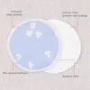 6 Pcs/Set Waterproof 10cm Bamboo Breastfeeding Pad Reusable Nursing Pads With Laundry Bag 4