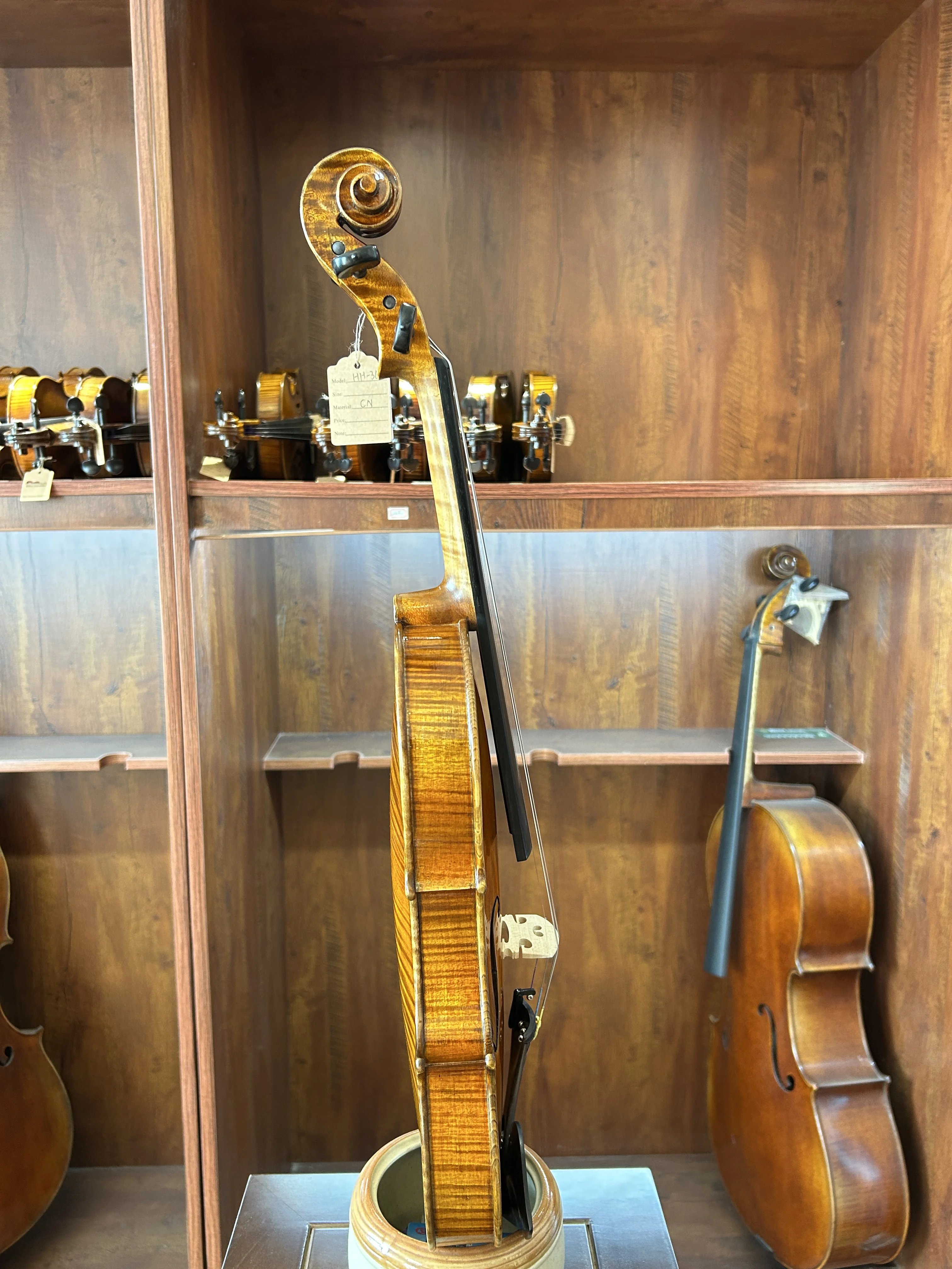 Anka Instrument Guarneri Model Violin Flamed Handmade Violin Violino Musical Instrument 바이올린 Violon HH-36