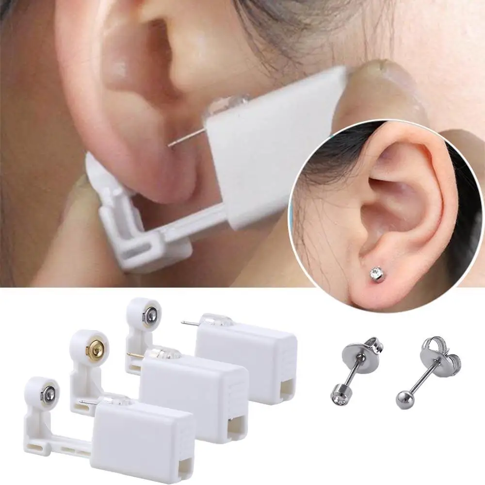 

Wear Earring Body Jewelry Earring Piercer Machine Ear Nail Tool Nose Ear Piercing Tool Wearing Ear Device Ear Stud Bezel Party