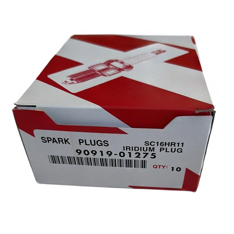 Iridium Spark Plug 4pcs 90919-01275 SC16HR11 For Toyota Corolla Prius Matrix Lexus Yaris 267700-8300 9091901275 SC16HR-11 spark plug