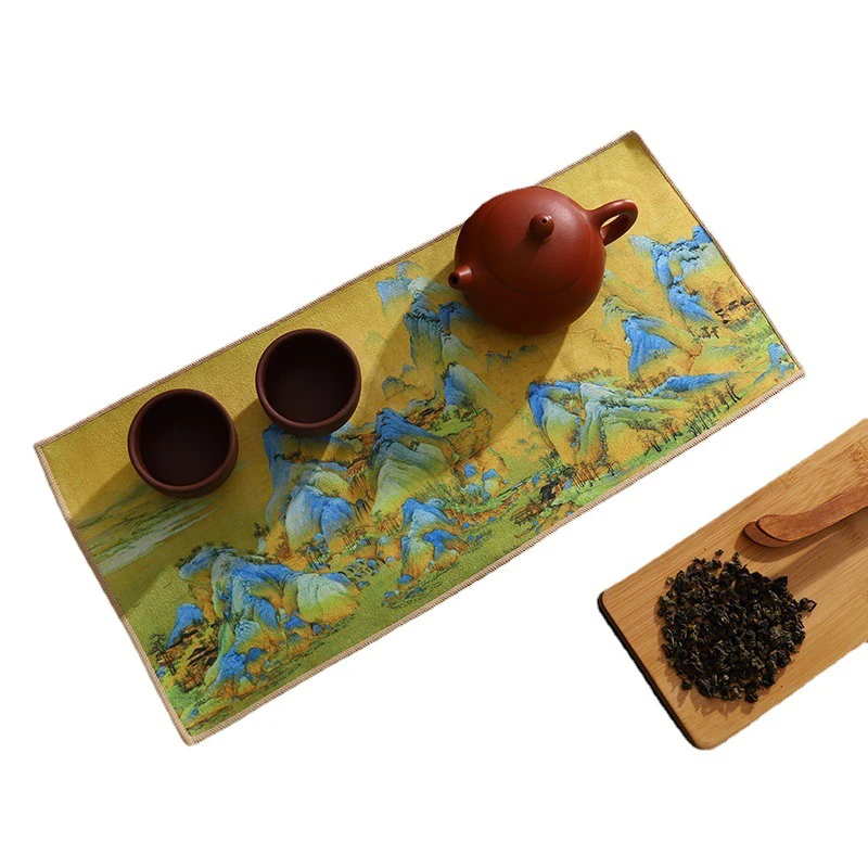 Tea Towel for Chinese Tea Cleaning 30*16cm