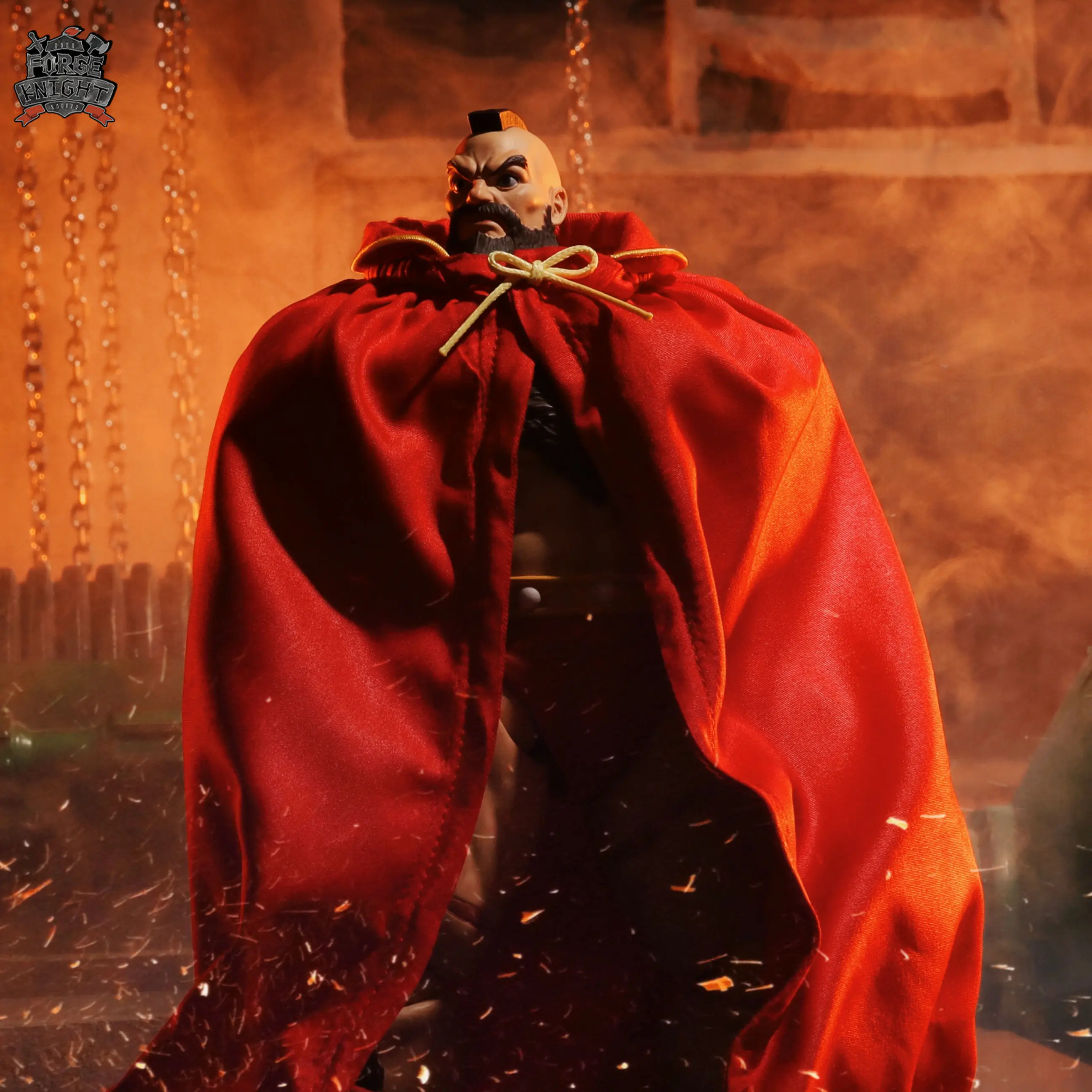 

【no figures】IN STOCK Custom cape for Storm Collectibles Street Fighter Zangief